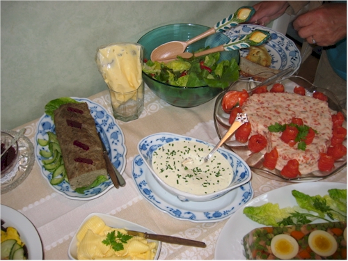 liver pate and lox mousse